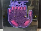 MAZE Featuring FRANKIE BEVERLY Live In Los Angeles 1986 2 VINYL LP SET