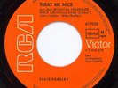 Elvis Presley Treat Me Nice / Jailhouse Rock Vinyl Single 7inch NEAR MINT