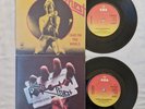 JUDAS PRIEST SINGLE X 2 TAKE ON THE WORLD / LIVING AFTER MIDNIGHT
