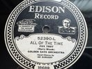 Edison Diamond Disc  52390:California Ramblers: All Of The Time