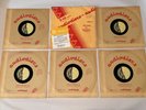Vintage 78 33 rpm lp Record 9 AUDIODISCS RECORDING BLANK Disc Yellow Label