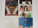 Bon Jovi ZZ Top Pink Floyd Elo Genesis Roy Orbison BananaRama Vinyls x7 FLT50-TT