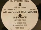 N-TRANCE  SET YOU FREE REMIXES HARDCORE Breakbeat 93 RAVE RECORD VINYL  VG+