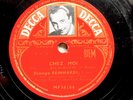 DJANGO REINHARDT GUITAR SOLO - ‘CHEZ MOI’ PICTURE LABEL DECCA, FINAL SESSION