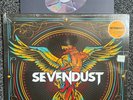 SEVENDUST - KILL THE FLAW(BLACK & CYAN SMUSH/ONLY 1000/1ST PRESS/+ DOWNLOAD)