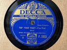 78Rpm Hot Dance, Spike Hughes Orchestra 'Tap Your Feet / High Life' Decca Hot