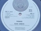 BLACK SABBATH PARANOID 1970 UK 1st press VERTIGO SWIRL 1Y2, 2Y1 LP GREAT COPY