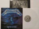 METALLICA: Ride The Lightning 1984 Megaforce LP (MRI-769) FRANKFORD/WAYNE Master