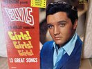 Orig ELVIS PRESLEY Girls  Girls  Girls  Stereo LP w/ Rare 1963 Calendar Insert