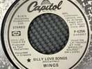 WINGS - Silly Love Songs 1976 Vinyl PROMO 45 Stereo W/Company Sleeve (RARE) NM