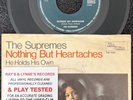 The Supremes – Nothing But Heartaches 7'' Vinyl IMPORT 1965 TESTED EX/VG+ VIDEO