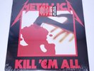 Metallica Kill 'Em All Remastered 2016 Vinyl Record LP Sealed New
