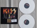 KISS Alive 3 LP USA 90s Release White Vinyl Hype sticker #1360