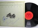 AN EVENING WITH HERBIE HANCOCK & CHICK COREA 1978 2XLP COLUMBIA PC2 35663 SIGNED