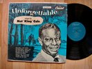NAT KING COLE  unforgettable Capitol T 357 turquoise Scranton 1953 SHRINK NM