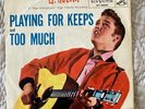 ‘57 ELVIS PRESLEY 45 “NO DOG” VARIATION “TOO MUCH”, 47-6800, 1ST PRESS, ORIG OWN