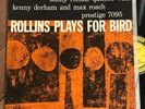 Sonny Rollins Plays For Bird NM  Promo 1st W50 DG Prestige Lp Kenny Dorham