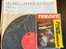 YNGWIE MALMSTEEN Trilogy 1986 JAPAN LP OBI + PROMO STICKERS BADGE Rainbow RARE
