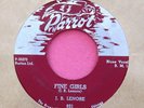 J.B. LENORE - Fine Girls / I Lost My Baby - clean 45 rpm - Parrot 821