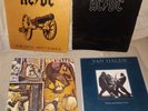 4 x Bundle AC/DC Van Halen Women Children Fair Warning Back in Black  vinyl lp's