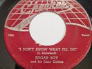 rare 1953 rnb 45 rpm Sugar Boy ‎I Don't Know What I'll Do Overboard CHECKER 783