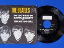 THE BEATLES DO YOU WANT TO KNOW A SECRET 45 w/PICTURE SLEEVE**VEE-JAY**VJ-587**