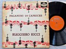 RICCI - DECCA LXT 5569 - PAGANINI - 24 CAPRICES