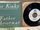 NM/EX • THE KINKS  Father Christmas  rare promo 45 with Picture Sleeve from 1977