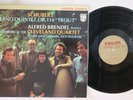 LP ALFRED BRENDEL, CLEV Schubert Piano Quint 30PC20 PHILIPS JAPAN Vinyl