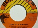 Northern soul 45 DEDE TOWNSEND Love Is A Business / This Is Our Life NM
