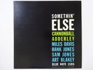 Cannonball Adderley Somethin' Else Blue Note GXK 8042 Japan  VINYL LP