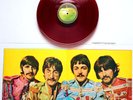ORIGINAL 1967 RED VINYL THE BEATLES SGT PEPPERS LP APPLE JAPAN RARE