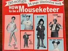 How to Be A Mouseketeer Mickey Mouse Club LP Illustrated Book Rare Disney 1962