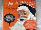 Capitol Records Merry Christmas To You Vinyl LP T9030 12 Popular Classics