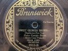 78 RPM Collegiate Sweet Georgia Brown Isham Jones Orchestra Brunswick 2913