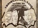 Crosby Stills Nash & Young - Live At The LA Forum - 1970s Press G+/VG