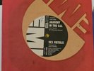 Sex Pistols Anarchy In The UK / I Wanna Be Me Australia  black & white EMI 7