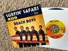 THE BEACH BOYS SURFIN' SAFARI orig 1962 45 & PICTURE SLEEVE BRIAN WILSON surf