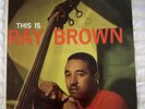 “This Is Ray Brown” LP   Verve MG V-8290   DG Mono   Jerome Richardson VG++