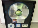 Paul & Linda McCartney  “Ram” RIAA Platinum Presentation Award to Apple Records