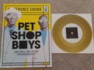 PET SHOP BOYS  Electronic Sound Magazine & GOLD Vinyl 7
