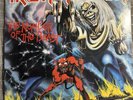 Vintage Iron MAIDEN Number Of The Beast Gold Stamped Capitol Records Promo Album