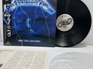 Metallica ‎– Ride The Lightning Japan LP OBI VINYL 1984 Nexus K25P 501  EX / EX