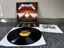 LP VINYL METALLICA MASTER OF PUPPETS MFN 60 UK 1ST PRESS ASTON CLINTON EX/EX