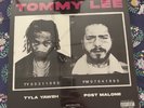 Post Malone Tyla Yaweh Official Tommy Lee vinyl rare LP PINK/YELLOW SPLIT SEALED