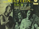 MILSTEIN Violin BACH Solo Partita 2 Solo Sonata 1 CAPITOL P-8298 LP NM- 1954 Rec