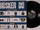 HUSKER DU Everything Falls Apart REFLEX LP VG+ 45rpm with lyric sheet insert o