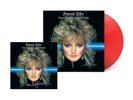 BONNIE TYLER - FASTER THAN THE SPEED OF NIGHT RED VINYL + HAND SIGNED SLEEVE NEW
