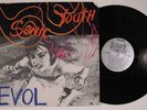 SONIC YOUTH Evol SST LP VG+/VG++ with glossy, press kit & lyric sheet insert o