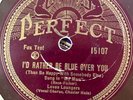 Sam Lanin / Levee Loungers - If I had You / Rather by Blue over You - 'My Man'